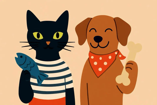 Cute pet illustration