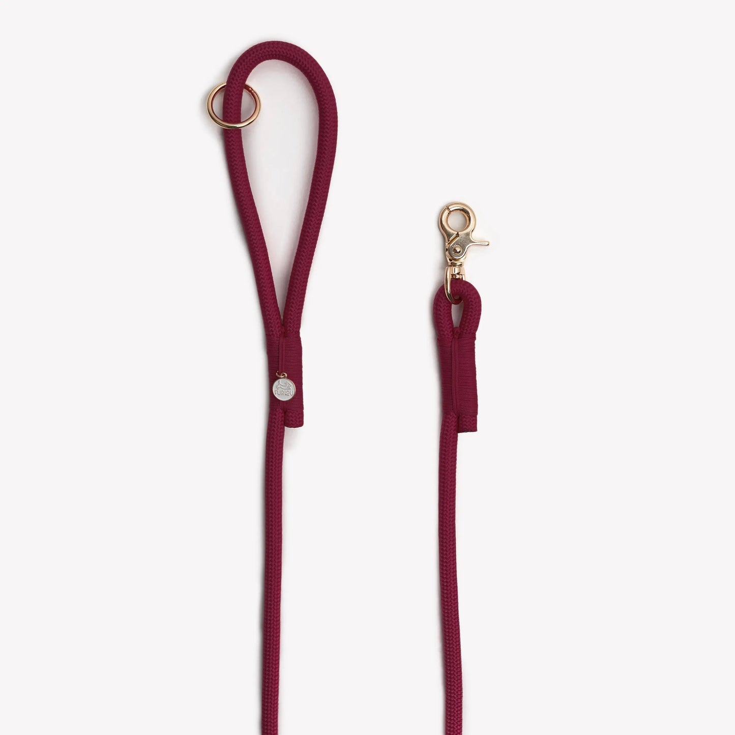 'Bordeaux' - Braided Rope Leash FURLOU