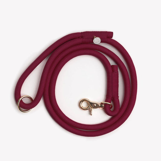 'Bordeaux' - Braided Rope Leash FURLOU