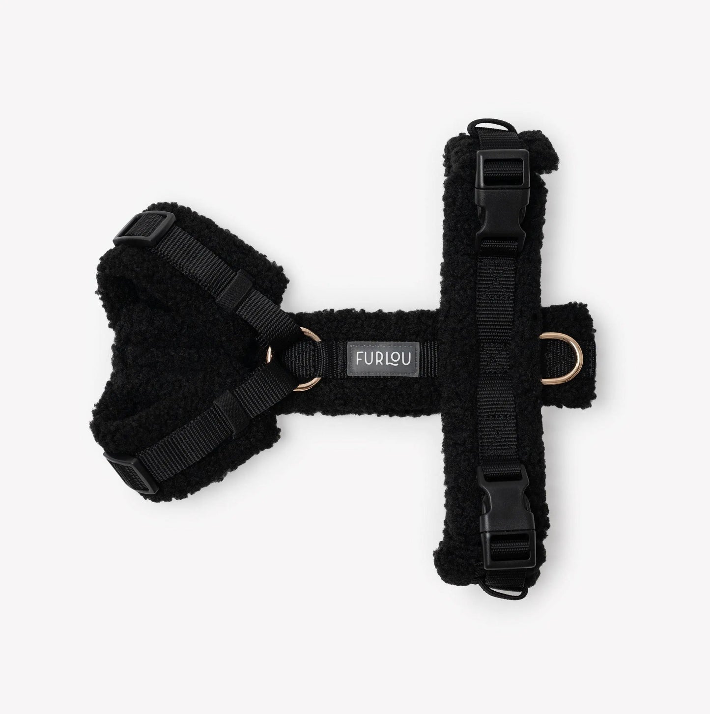 'Black' - Sherpa Dog Harness FURLOU