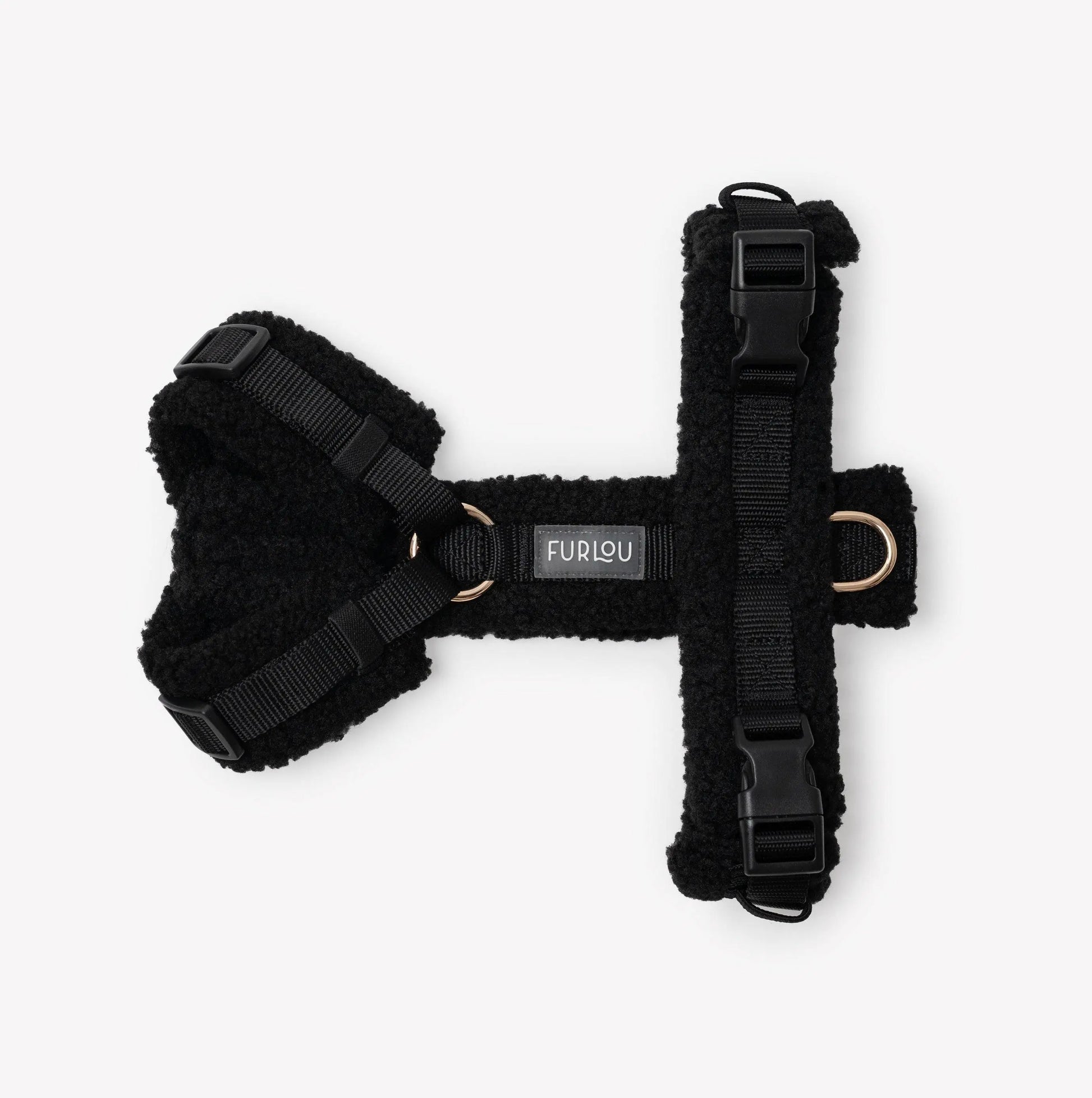 'Black' - Sherpa Dog Harness FURLOU
