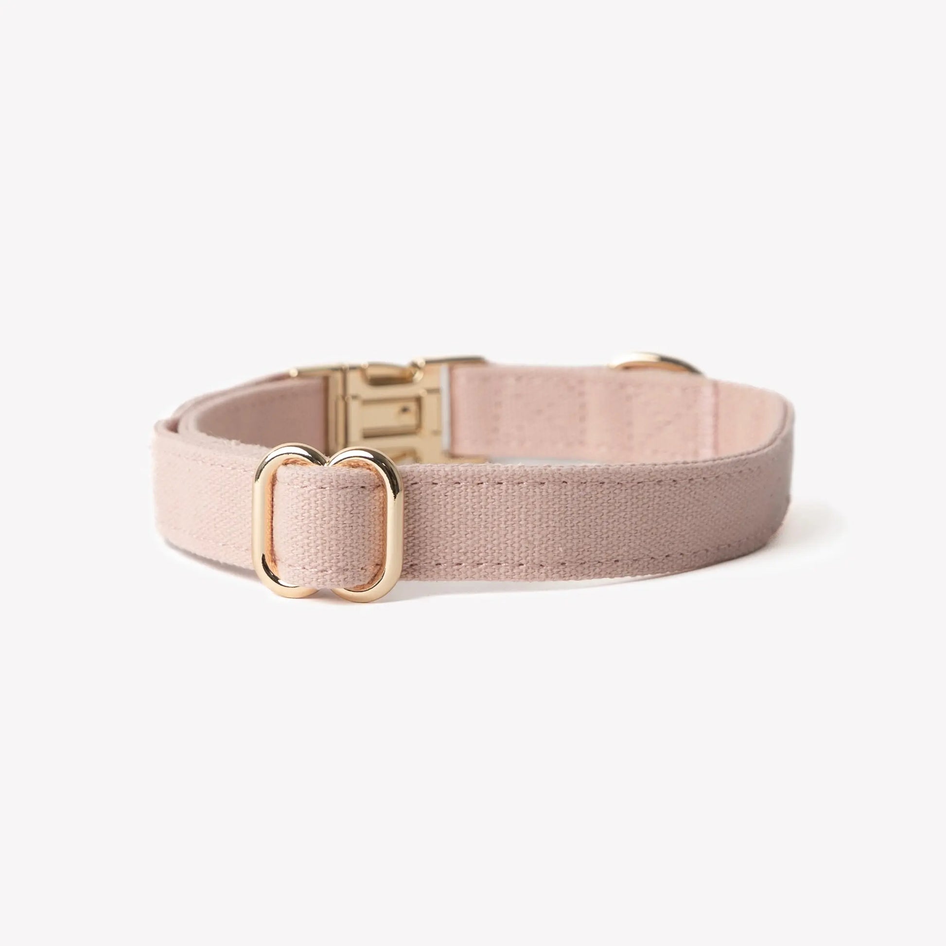 'Baby Pink' - Canvas Dog Collar FURLOU