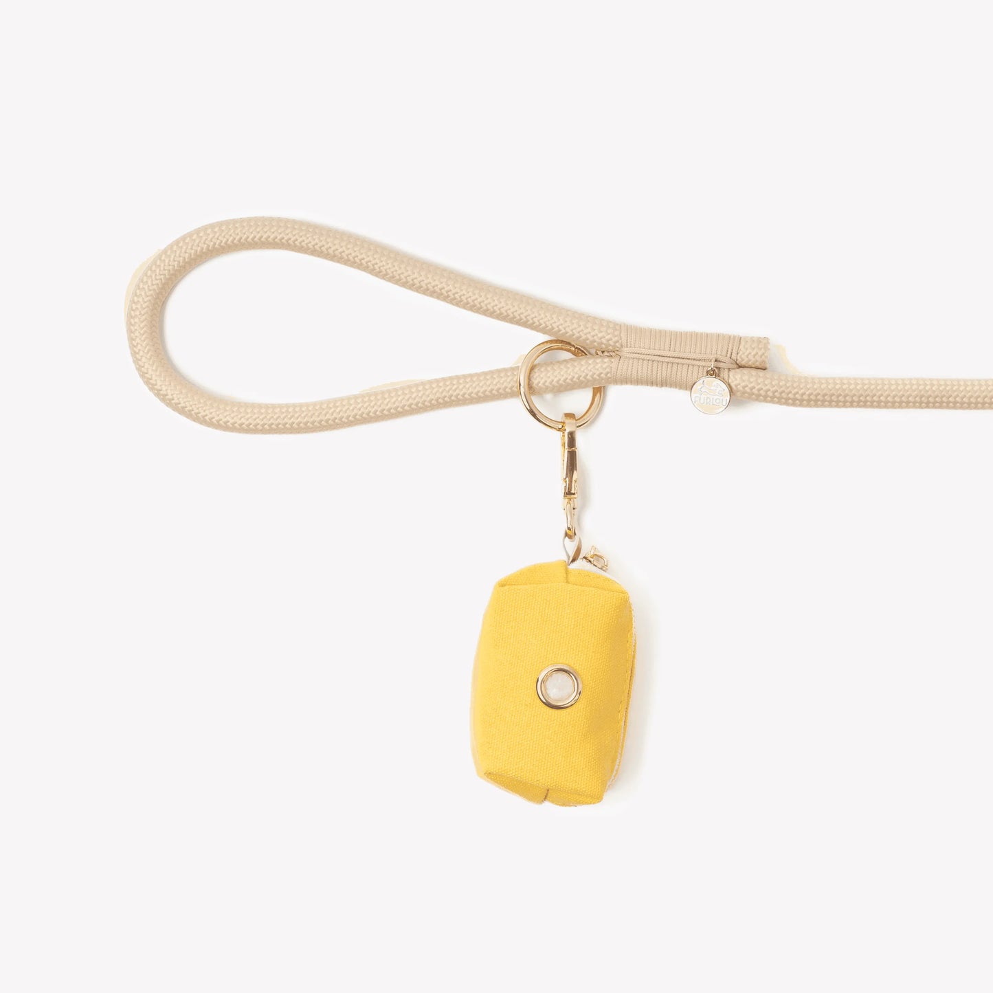 'Yellow' - Poop Bag Holder FURLOU
