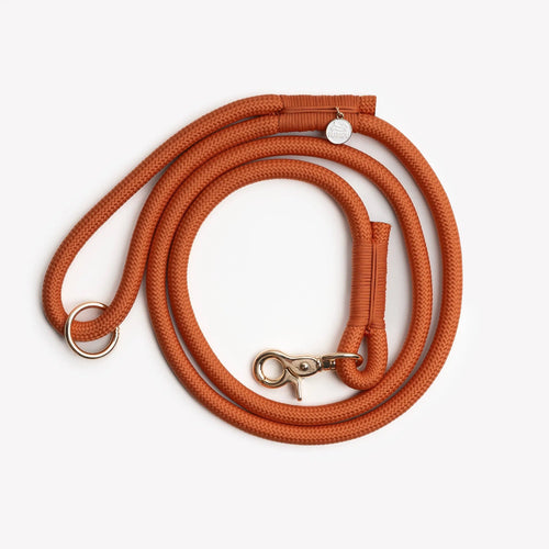 'Terracotta' - Braided Rope Leash FURLOU