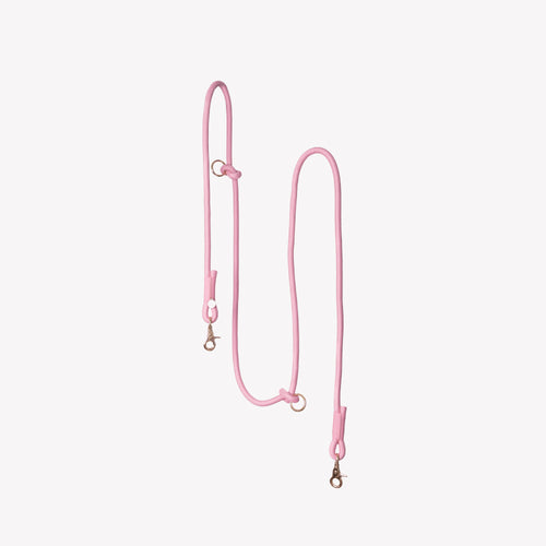 'Pink' - Hands Free Braided Leash FURLOU