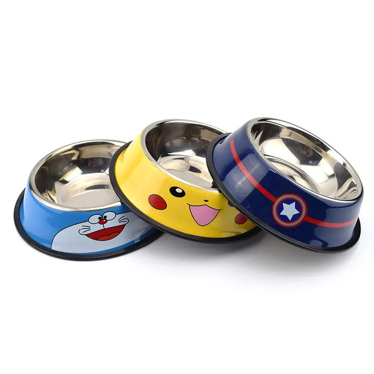 Non-Slip Stainless Steel Pet Bowl for Dogs PurrBurr