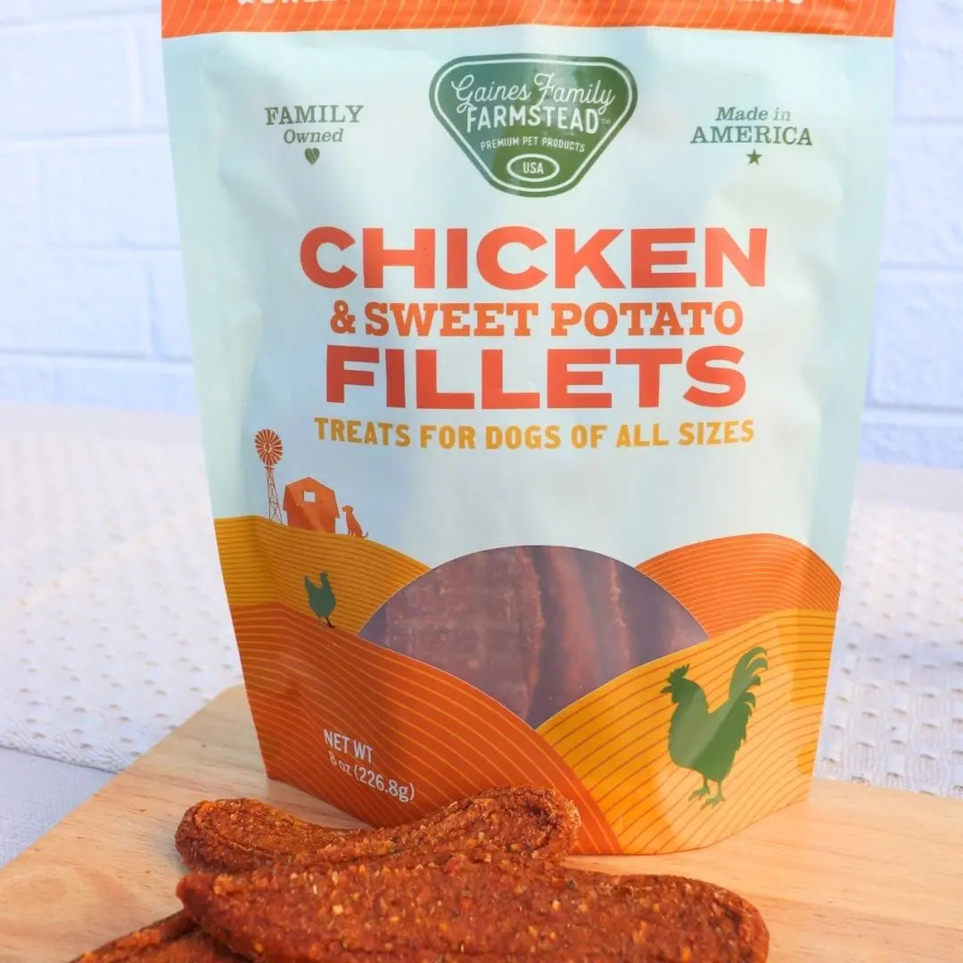 Chicken & Sweet Potato Fillets Gaines Family Farmstead