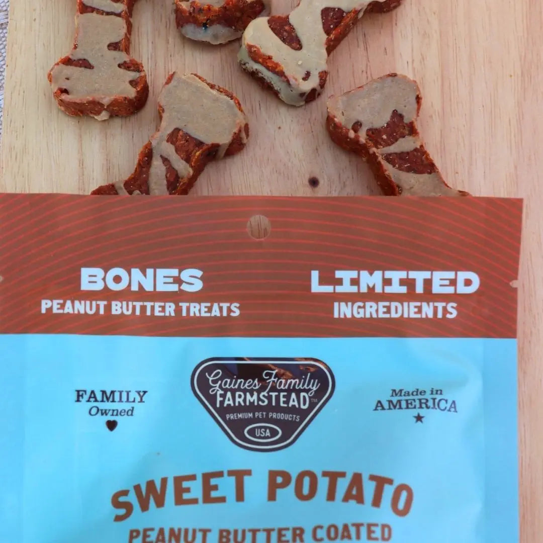 Sweet Potato Peanut Butter Bone Gaines Family Farmstead
