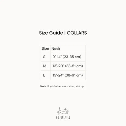 'Baby Pink' - Canvas Dog Collar FURLOU
