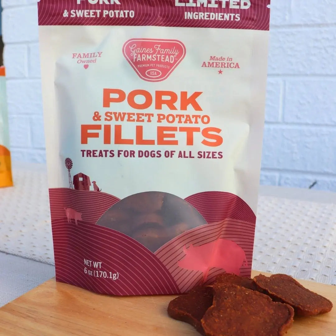 Pork & Sweet Potato Fillets Gaines Family Farmstead