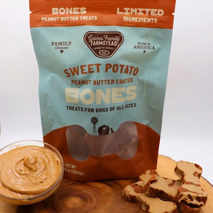 Sweet Potato Peanut Butter Bone Gaines Family Farmstead