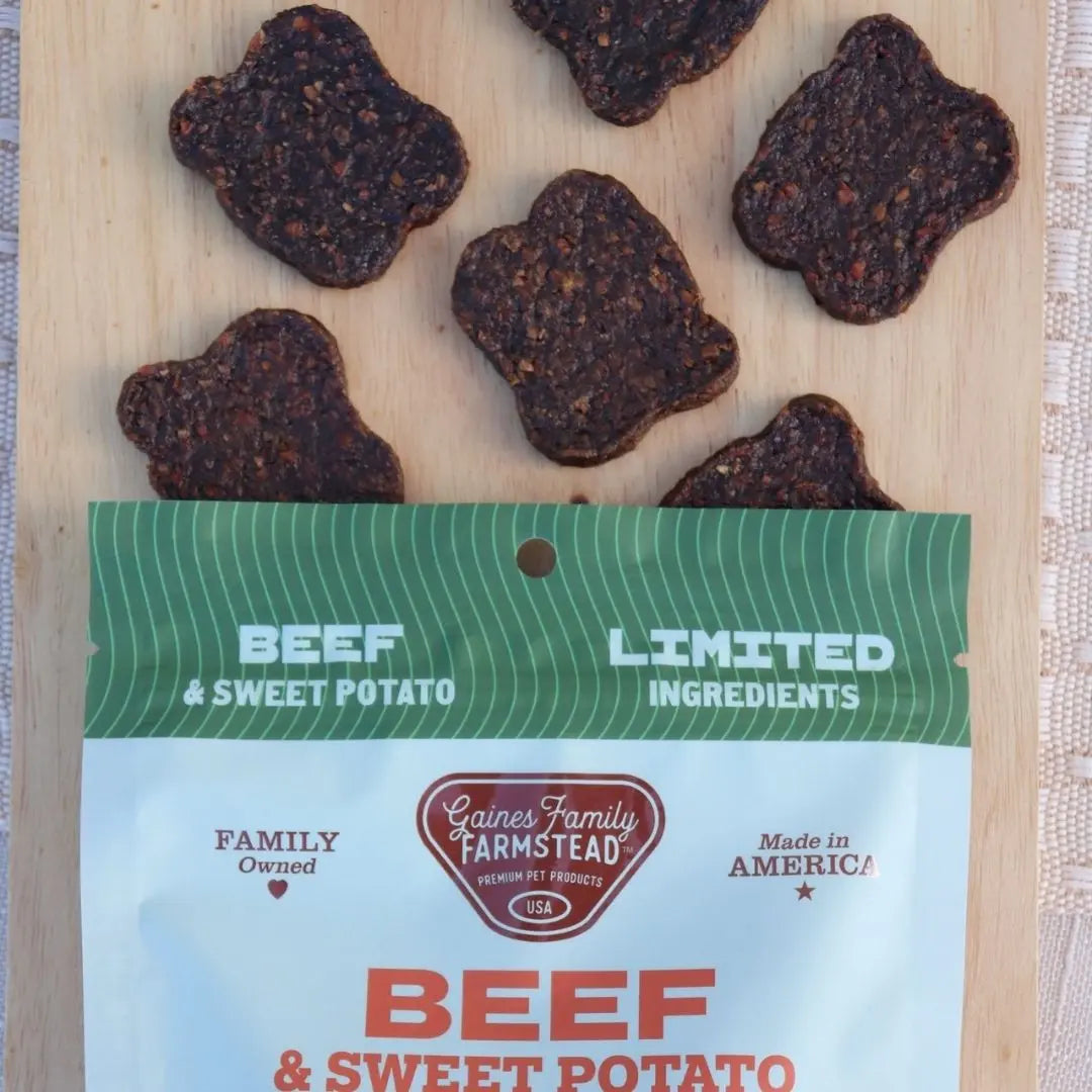 Beef & Sweet Potato Fillets Gaines Family Farmstead