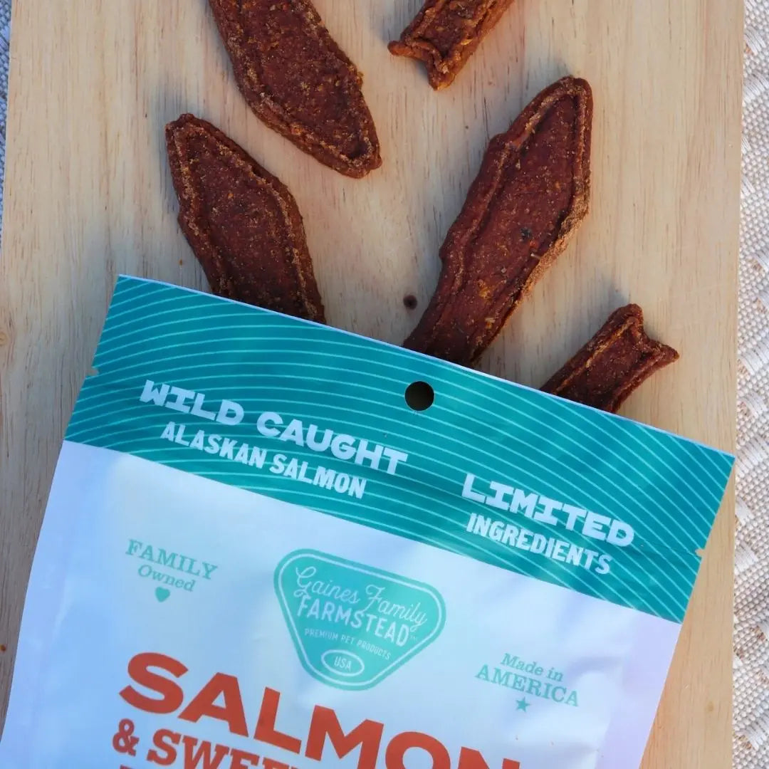 Salmon & Sweet Potato Fillets Gaines Family Farmstead