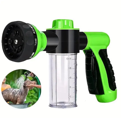 Pet Dog Wash Outdoor, High-Pressure Pet Shower Sprayer Dog Shower Brush And Pet Grooming Comb For Watering Flowers, Car Washing, Pet Bathing PurrBurr