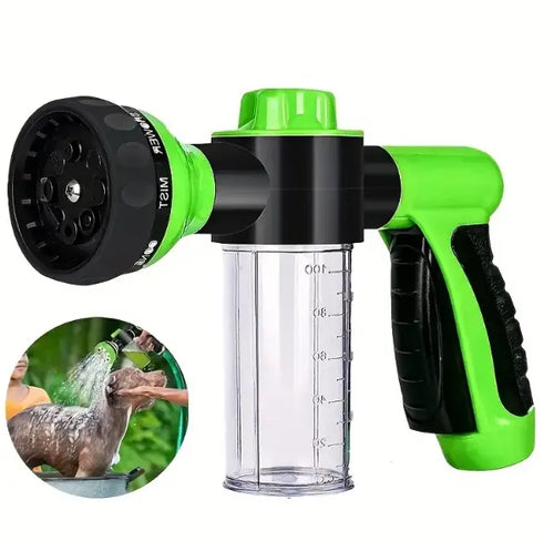 Pet Dog Wash Outdoor, High-Pressure Pet Shower Sprayer Dog Shower Brush And Pet Grooming Comb For Watering Flowers, Car Washing, Pet Bathing PurrBurr