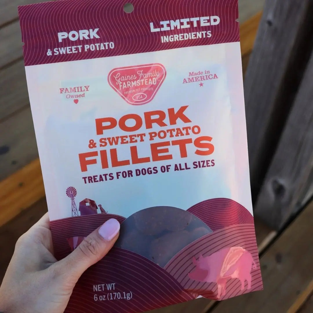 Pork & Sweet Potato Fillets Gaines Family Farmstead