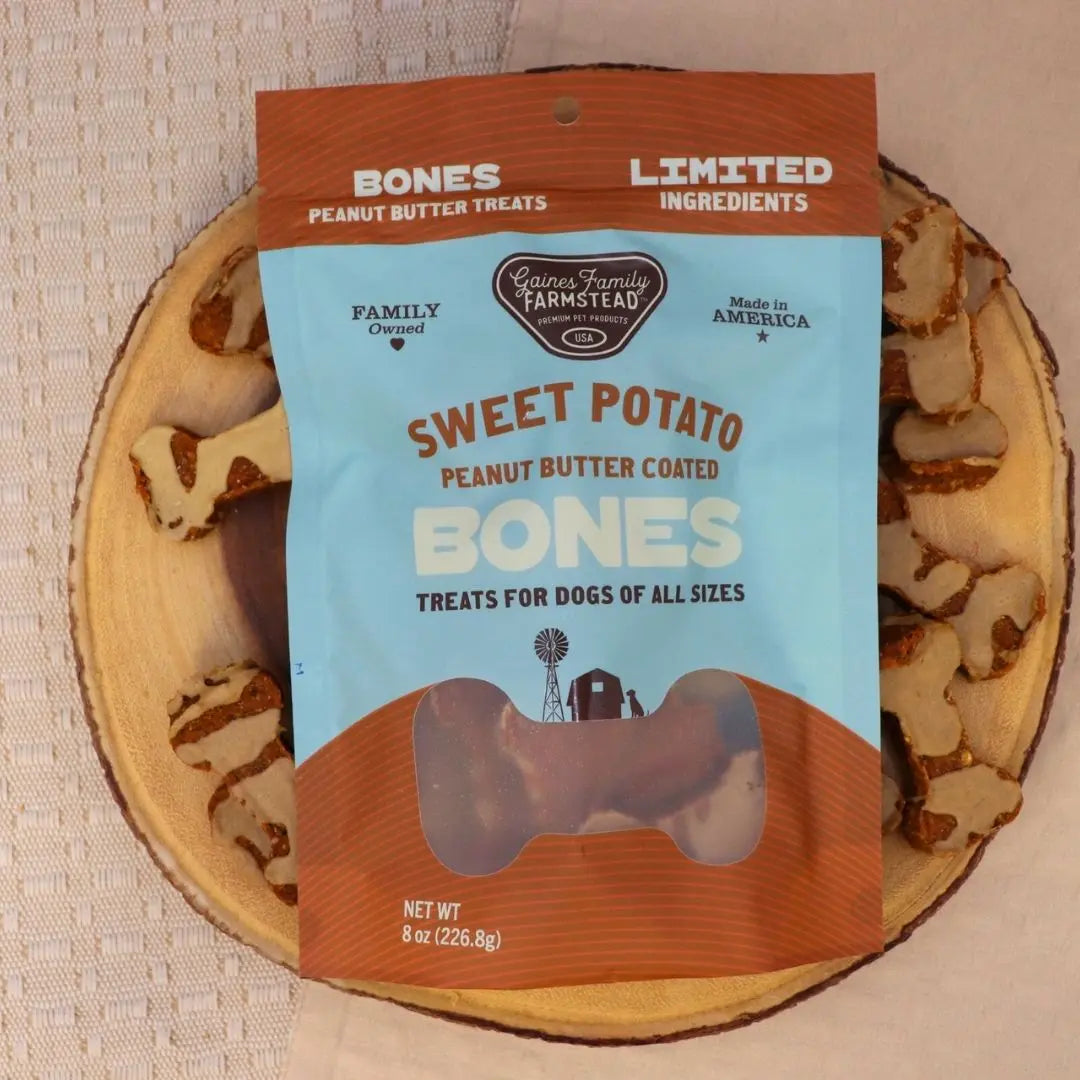 Sweet Potato Peanut Butter Bone Gaines Family Farmstead