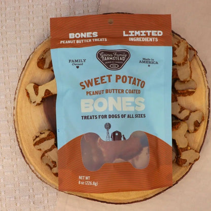 Sweet Potato Peanut Butter Bone Gaines Family Farmstead