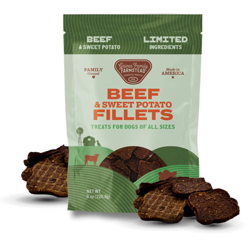 Beef & Sweet Potato Fillets Gaines Family Farmstead