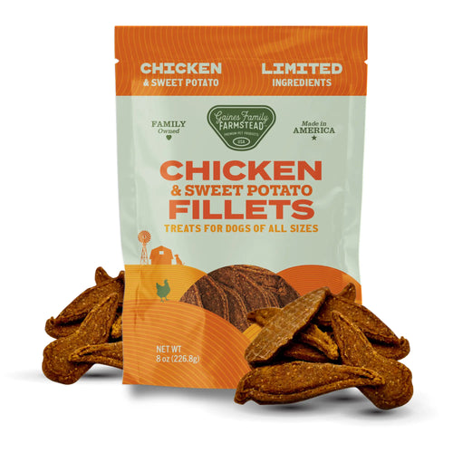 Chicken & Sweet Potato Fillets Gaines Family Farmstead