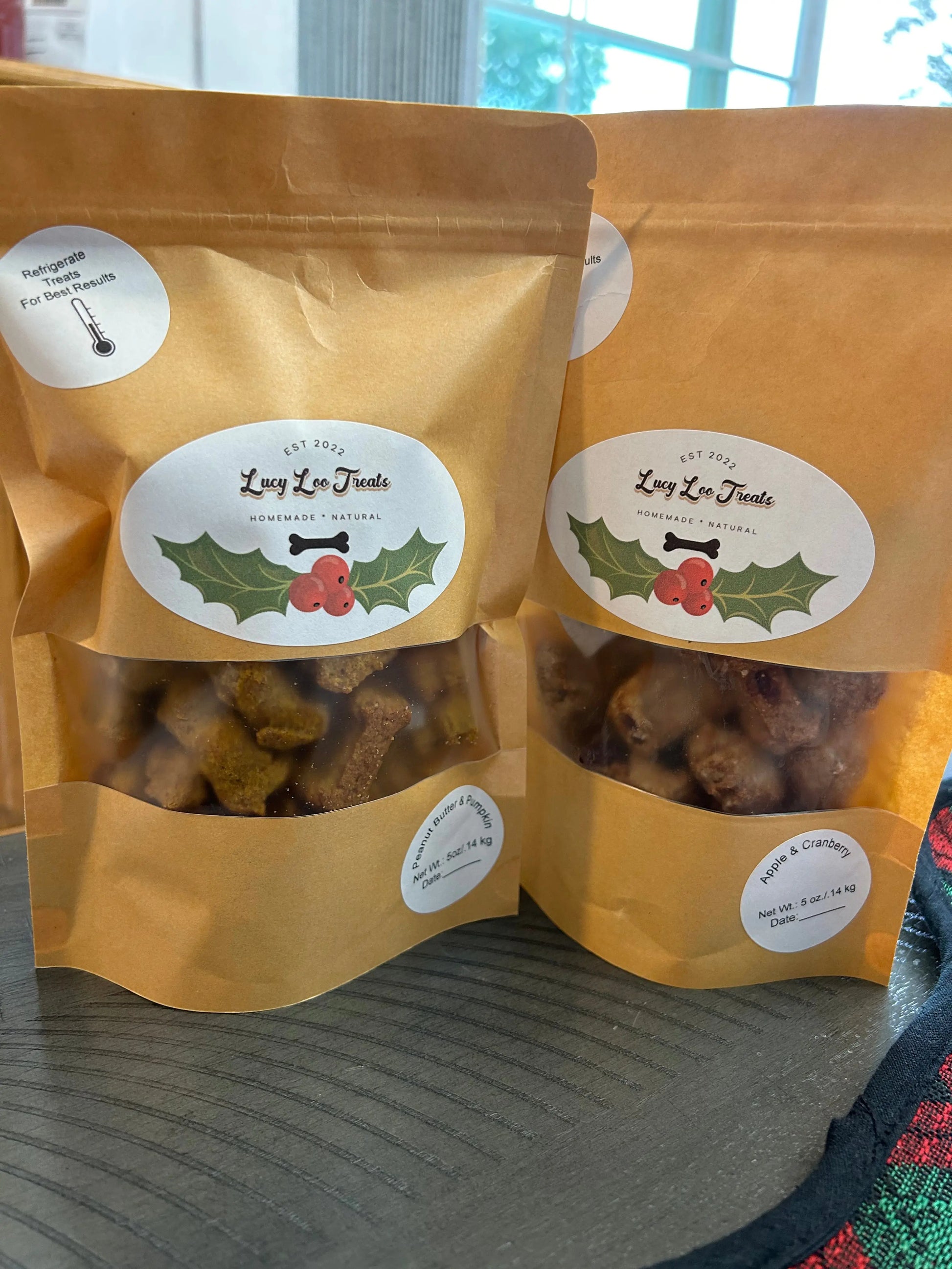 Lucy Loo Treats - Peanut Butter & Oat Dog Treats Lucy Loo Treats