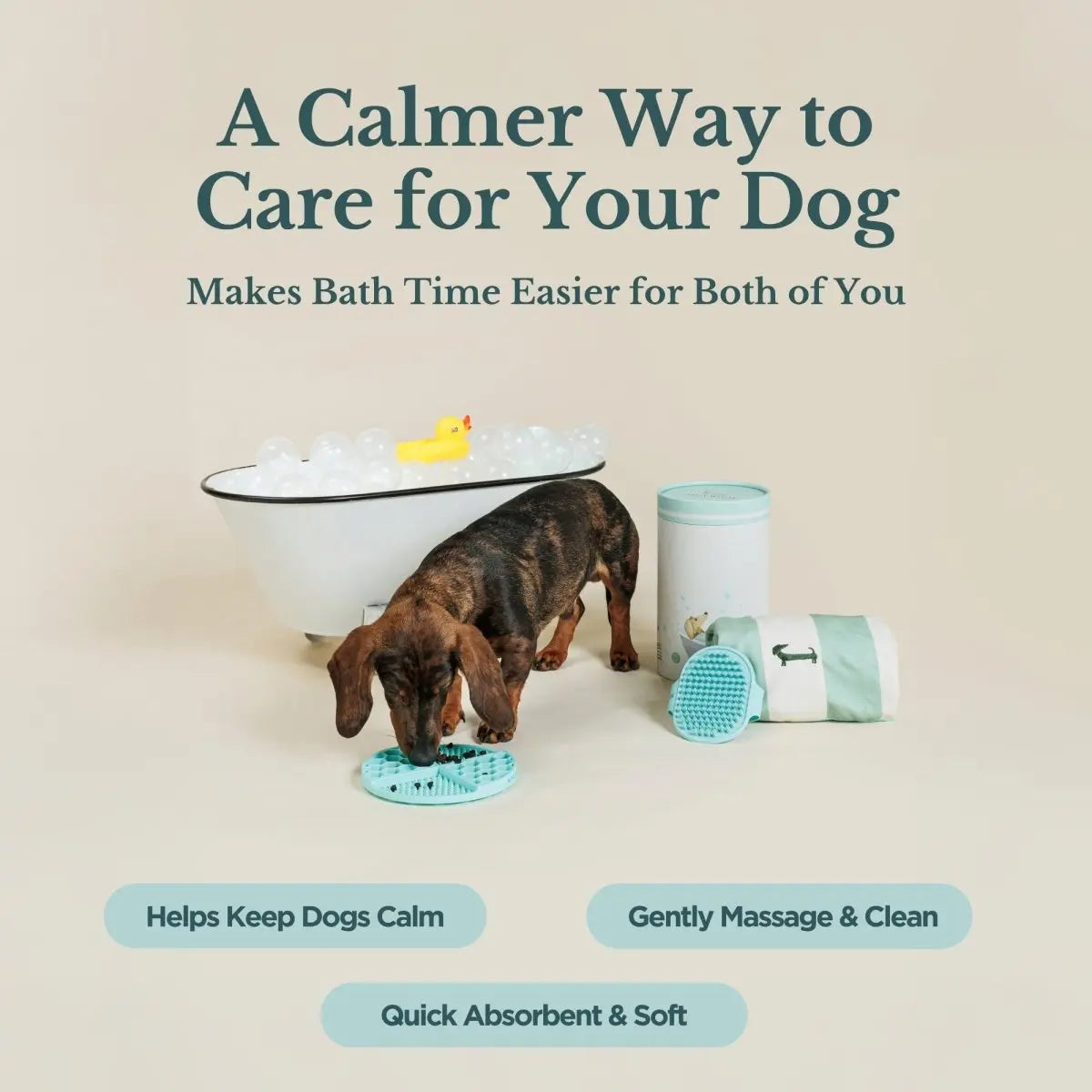 Bath Kit for Dogs – Grooming Set Nina Woof
