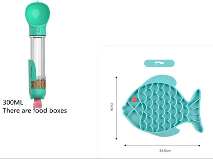 Silicone Slow Food Plate for Dogs and Pets PurrBurr