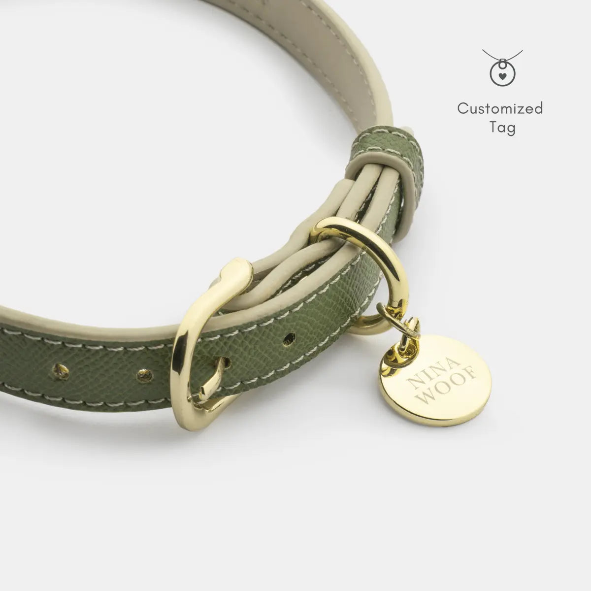 Collar - Vegan Leather Nina Woof
