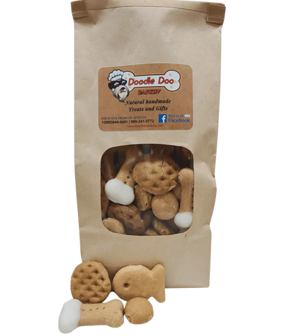 Party Bag Treat Blend 1lb - Homemade Dog Treats Doodle Doo Bakery