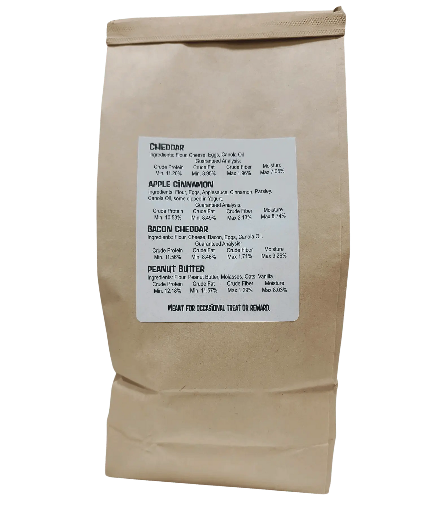 Party Bag Treat Blend 1lb - Homemade Dog Treats Doodle Doo Bakery