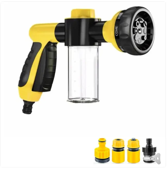 Pet Dog Wash Outdoor, High-Pressure Pet Shower Sprayer Dog Shower Brush And Pet Grooming Comb For Watering Flowers, Car Washing, Pet Bathing PurrBurr