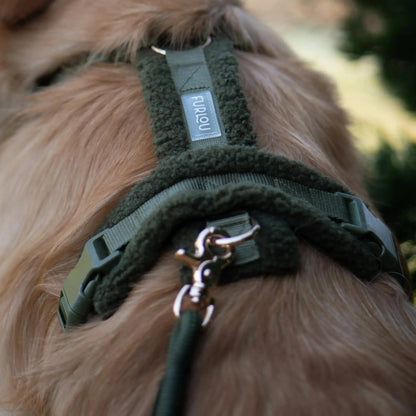 'Moss Green' - Sherpa Dog Harness FURLOU