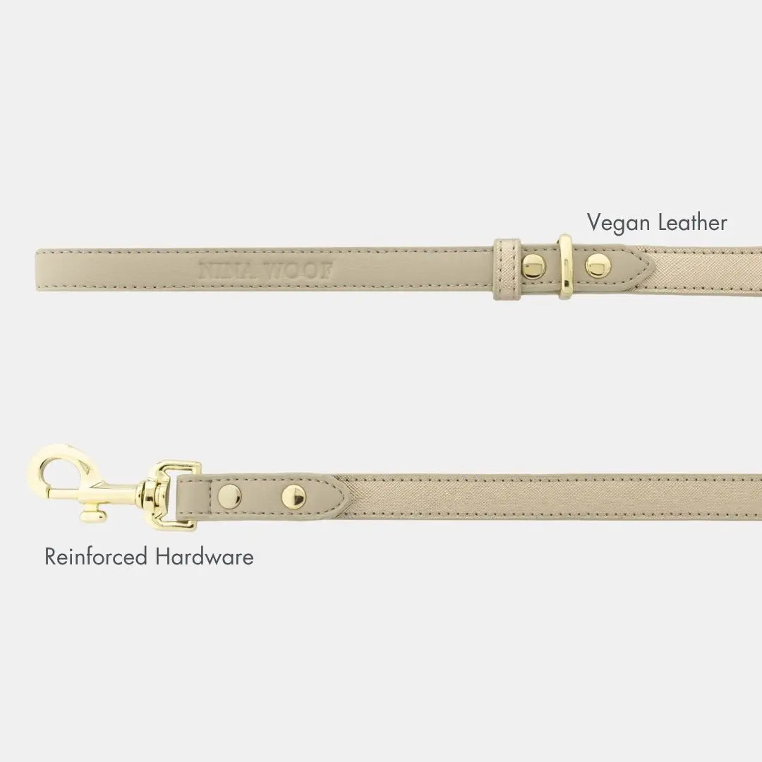 Leash 4ft - Vegan Leather Nina Woof