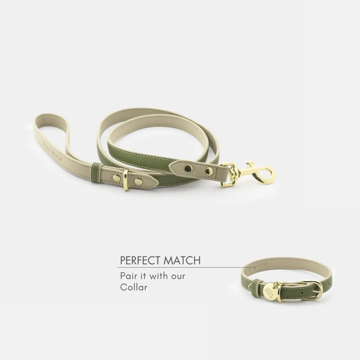 Leash 4ft - Vegan Leather Nina Woof