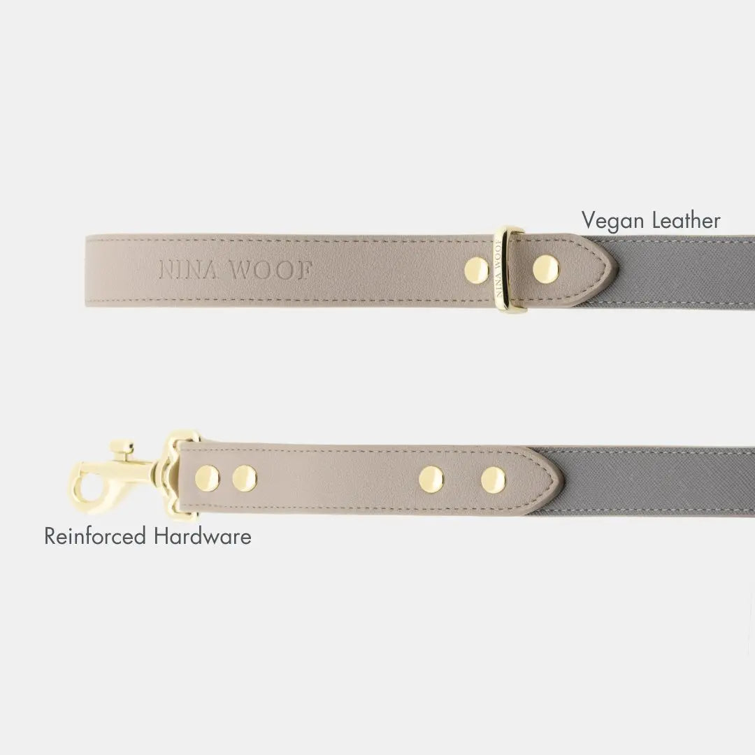 Leash 4ft - Vegan Leather - London Nina Woof
