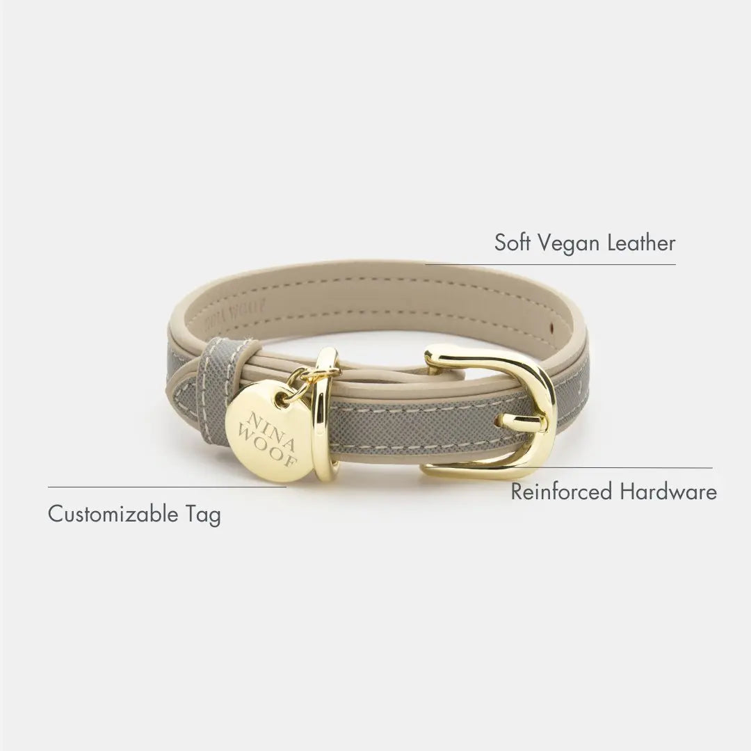 Collar - Vegan Leather - London Nina Woof