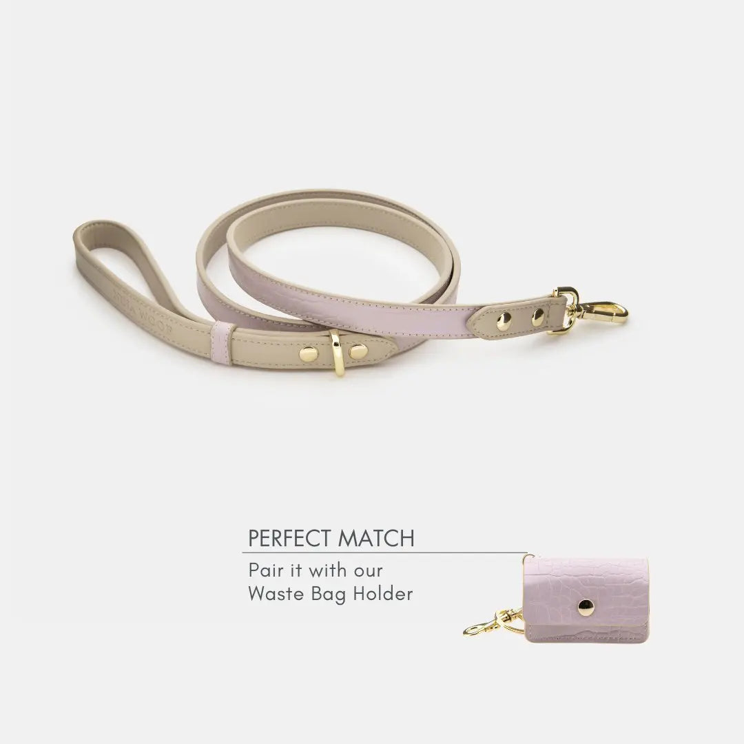 Leash 4ft - Vegan Leather - Milan Nina Woof