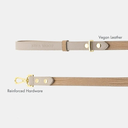 Leash 4ft - Vegan Leather - Milan Nina Woof