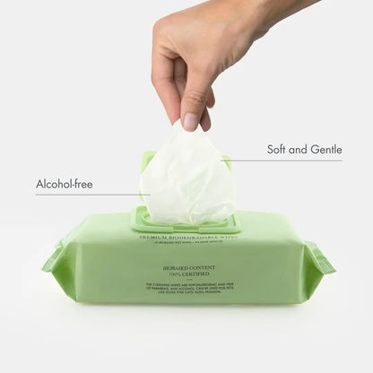Premium Wipes - Biodegradable and Plant-Based Nina Woof