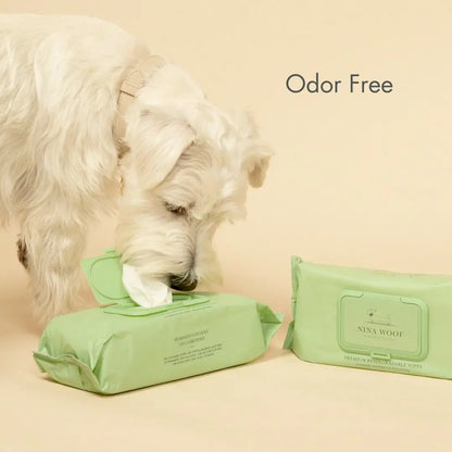 Premium Wipes - Biodegradable and Plant-Based Nina Woof