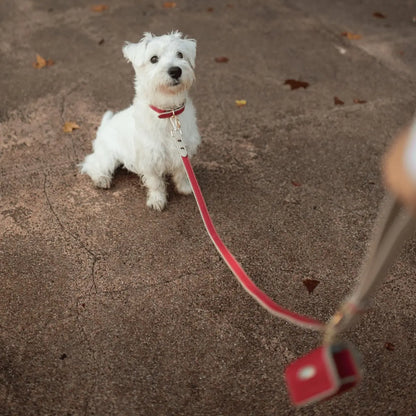Waste Bag Holder - Vegan Leather - Bag Dispenser Nina Woof