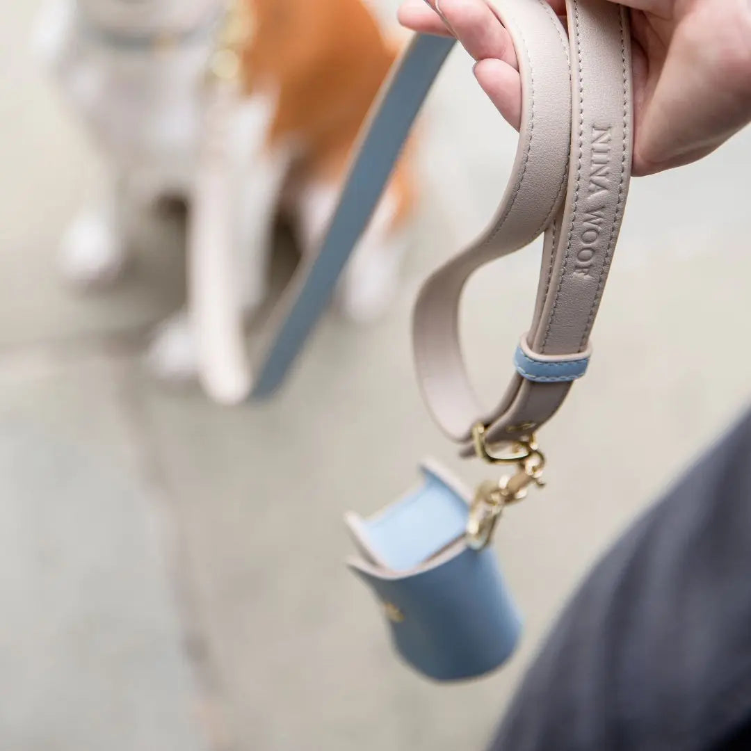 Waste Bag Holder - Vegan Leather - Bag Dispenser Nina Woof