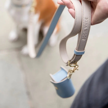Waste Bag Holder - Vegan Leather - Bag Dispenser Nina Woof