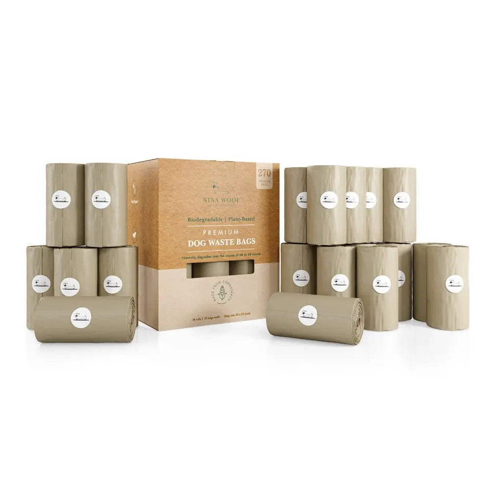 Waste Bags - Biodegradable and Compostable Nina Woof